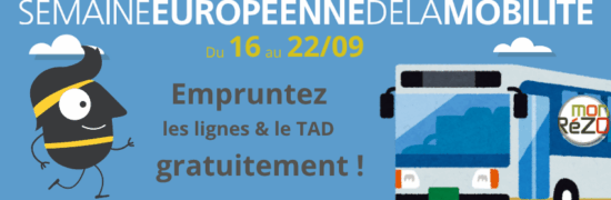 Du 16 au 22 septembre, destination "Semaine de la Mobilité" avec monRéZO !