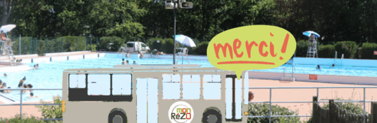 Le jeu de l’été « On se jette à l’eau avec les bus monRéZO » : une parenthèse rafraichissante appréciée par nos usagers !